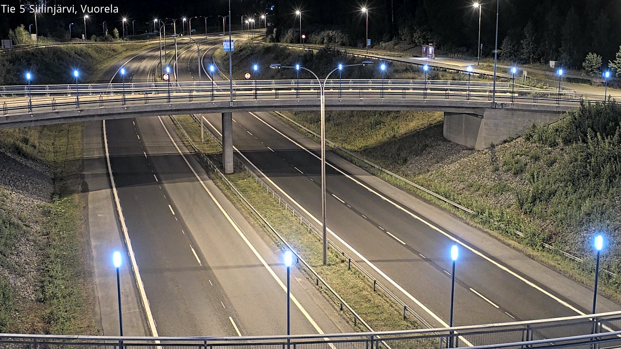 Kelikamerat Kuva Tie 5 Siilinjärvi, Vuorela, Siilinjärvi, Pohjois-Savo