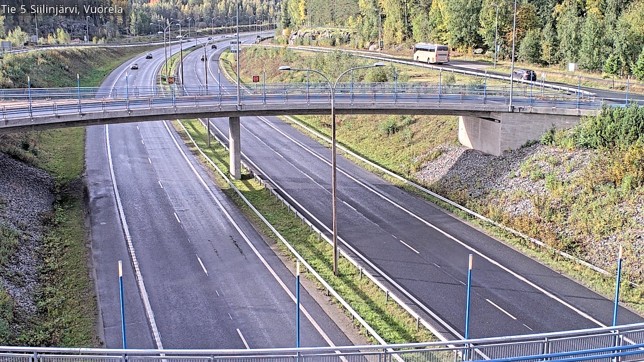 Weather Camera Image Road 5 Siilinjärvi, Vuorela, Siilinjärvi, Pohjois-Savo