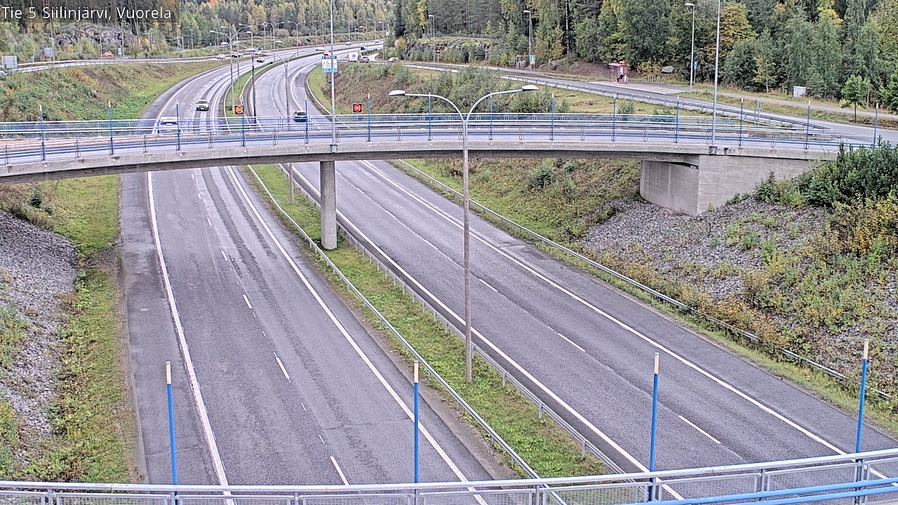 Kelikamerat Kuva Tie 5 Siilinjärvi, Vuorela, Siilinjärvi, Pohjois-Savo