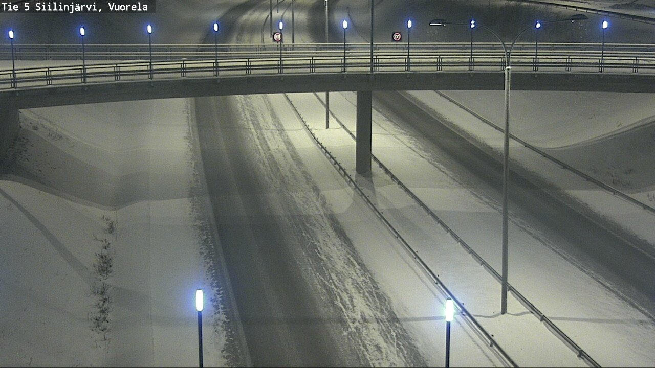 Kelikamerat Kuva Tie 5 Siilinjärvi, Vuorela, Siilinjärvi, Pohjois-Savo