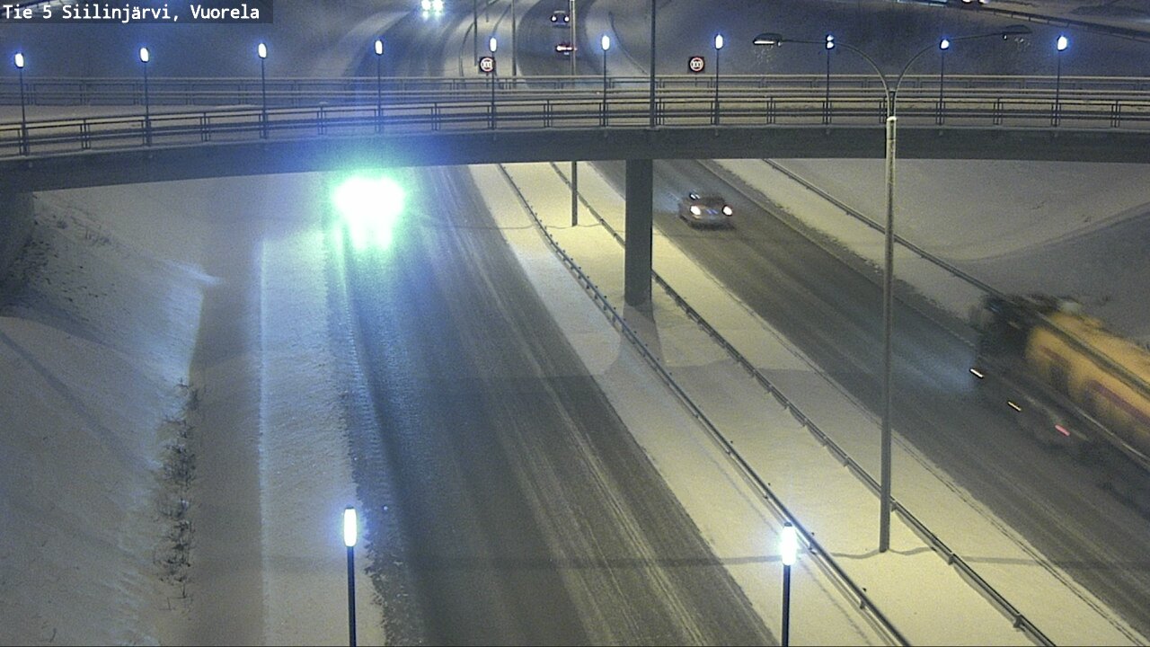 Kelikamerat Kuva Tie 5 Siilinjärvi, Vuorela, Siilinjärvi, Pohjois-Savo