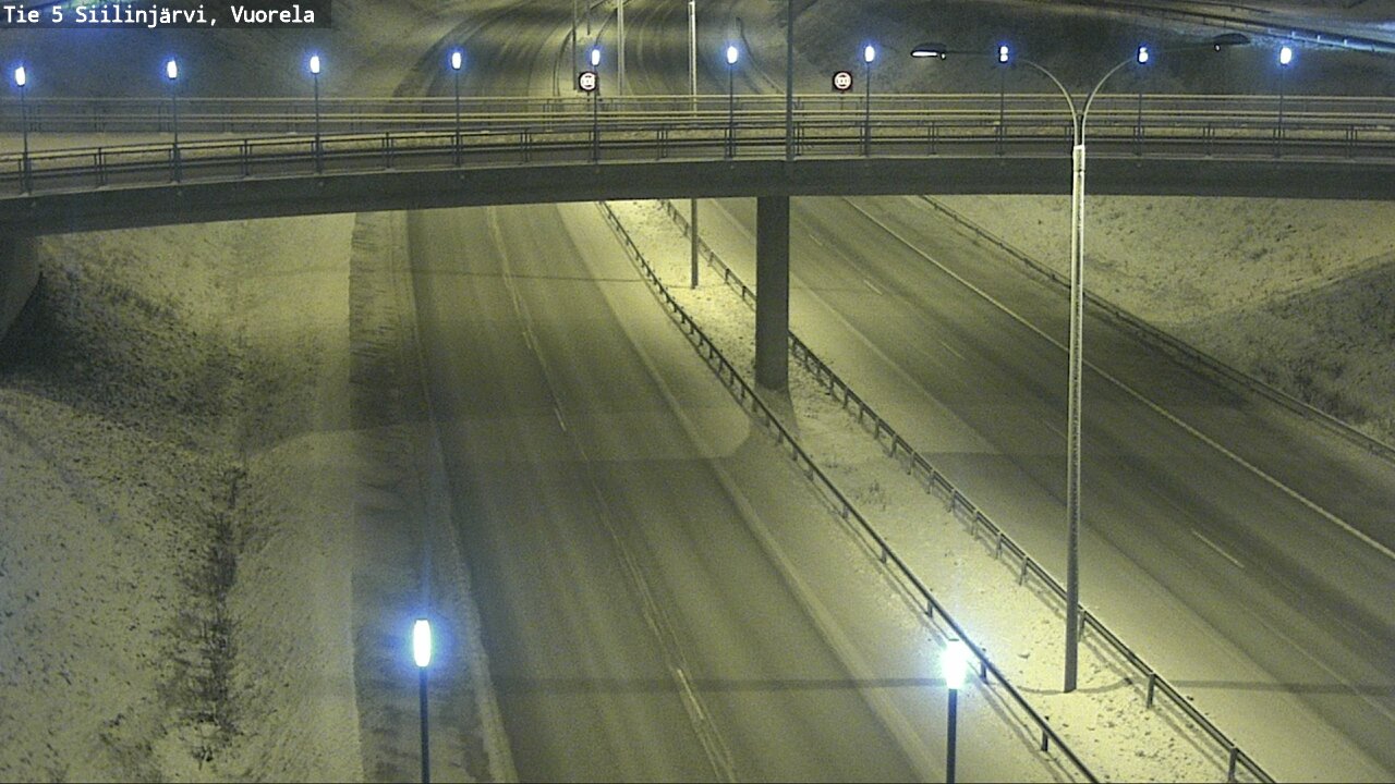 Kelikamerat Kuva Tie 5 Siilinjärvi, Vuorela, Siilinjärvi, Pohjois-Savo
