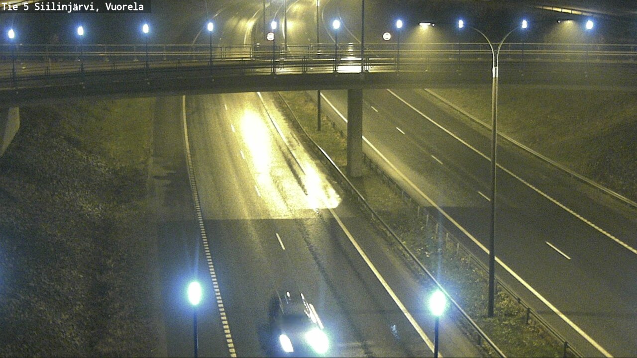Weather Camera Image Road 5 Siilinjärvi, Vuorela, Siilinjärvi, Pohjois-Savo