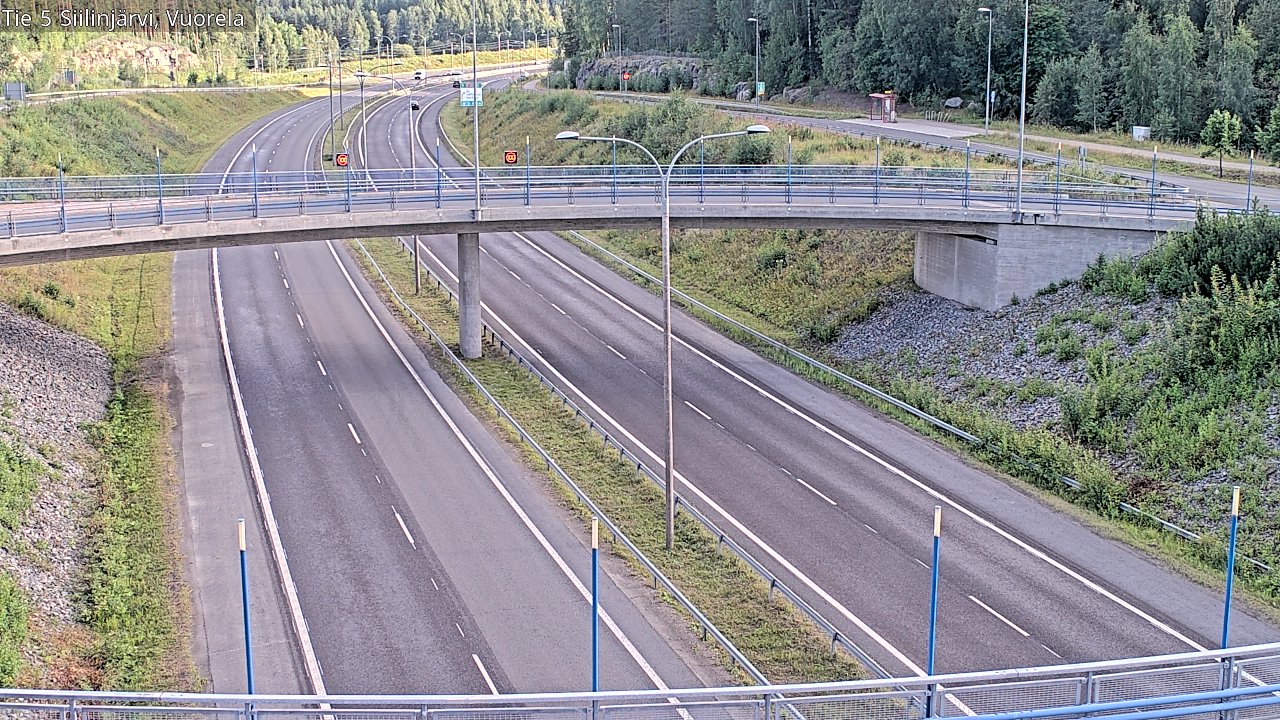 Kelikamerat Kuva Tie 5 Siilinjärvi, Vuorela, Siilinjärvi, Pohjois-Savo