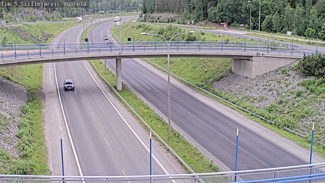 Kelikamerat Kuva Tie 5 Siilinjärvi, Vuorela, Siilinjärvi, Pohjois-Savo