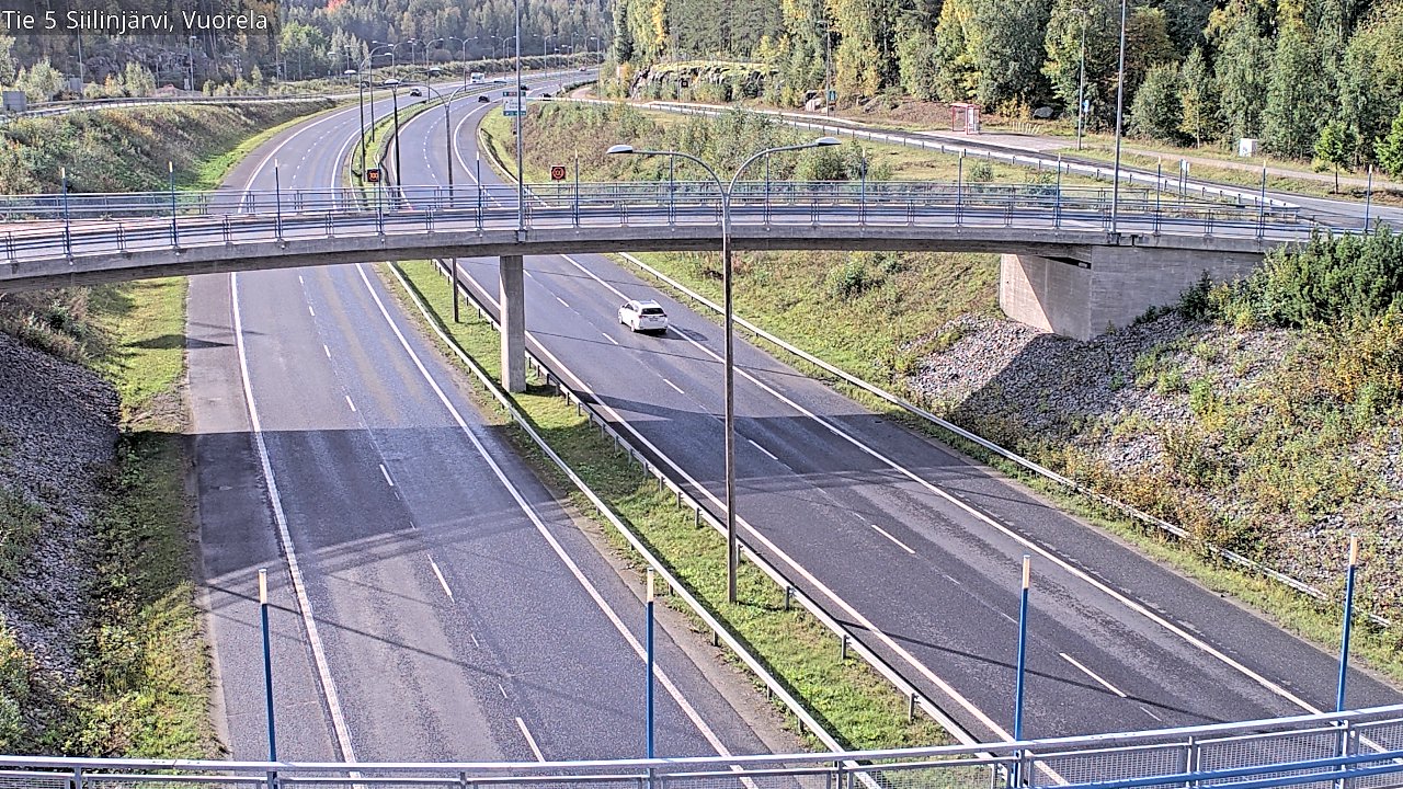 Weather Camera Image Väg 5 Siilinjärvi, Vuorela, Siilinjärvi, Pohjois-Savo