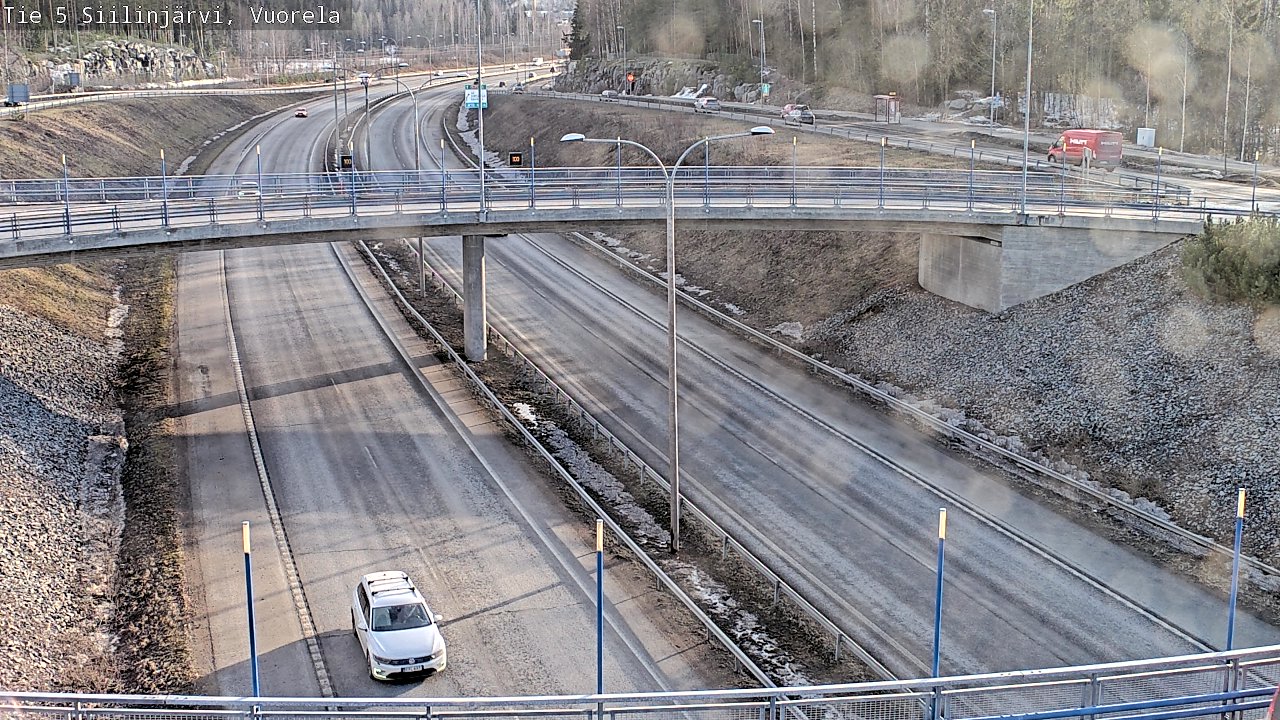 Weather Camera Image Väg 5 Siilinjärvi, Vuorela, Siilinjärvi, Pohjois-Savo