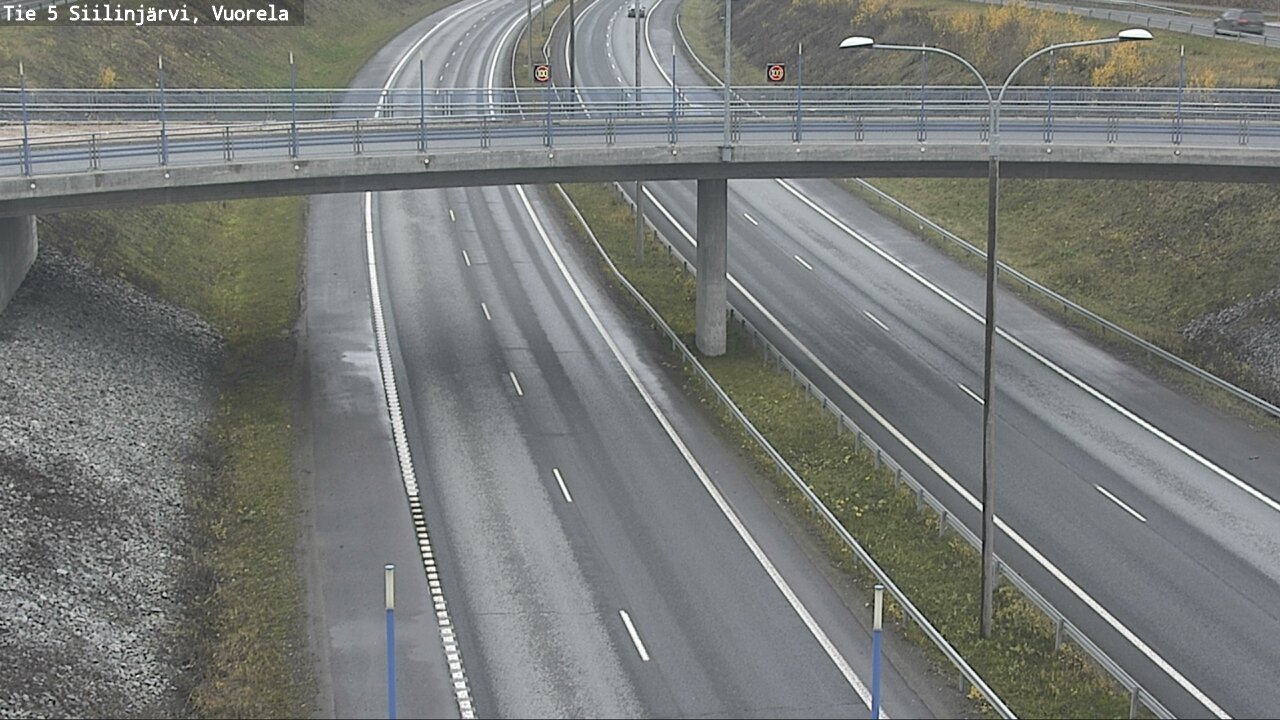 Weather Camera Image Väg 5 Siilinjärvi, Vuorela, Siilinjärvi, Pohjois-Savo