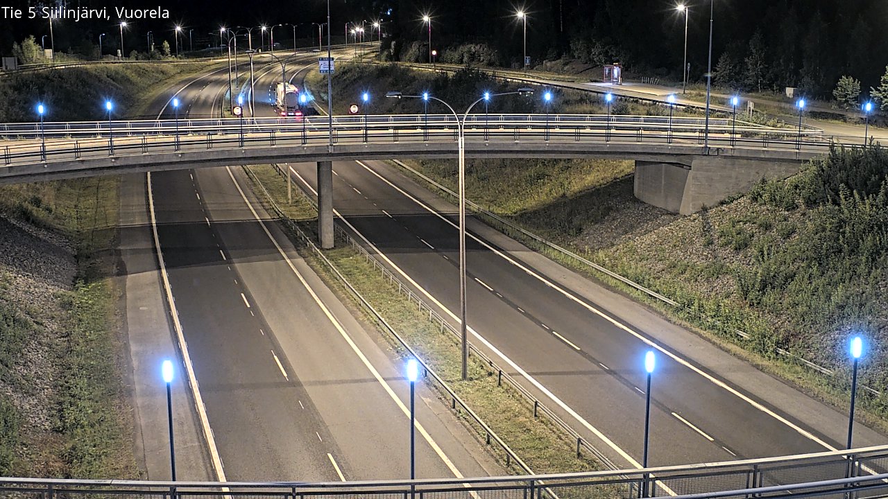 Kelikamerat Kuva Tie 5 Siilinjärvi, Vuorela, Siilinjärvi, Pohjois-Savo