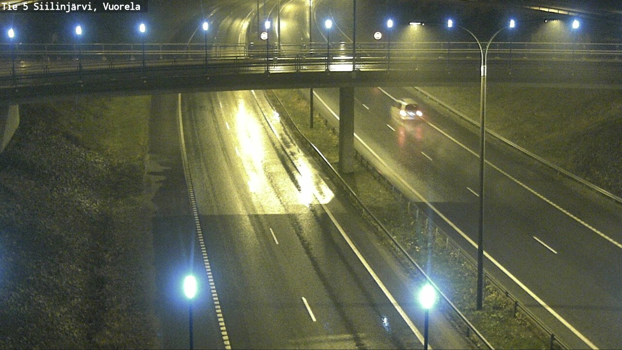 Weather Camera Image Road 5 Siilinjärvi, Vuorela, Siilinjärvi, Pohjois-Savo
