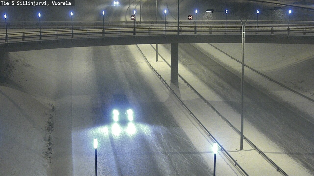 Kelikamerat Kuva Tie 5 Siilinjärvi, Vuorela, Siilinjärvi, Pohjois-Savo