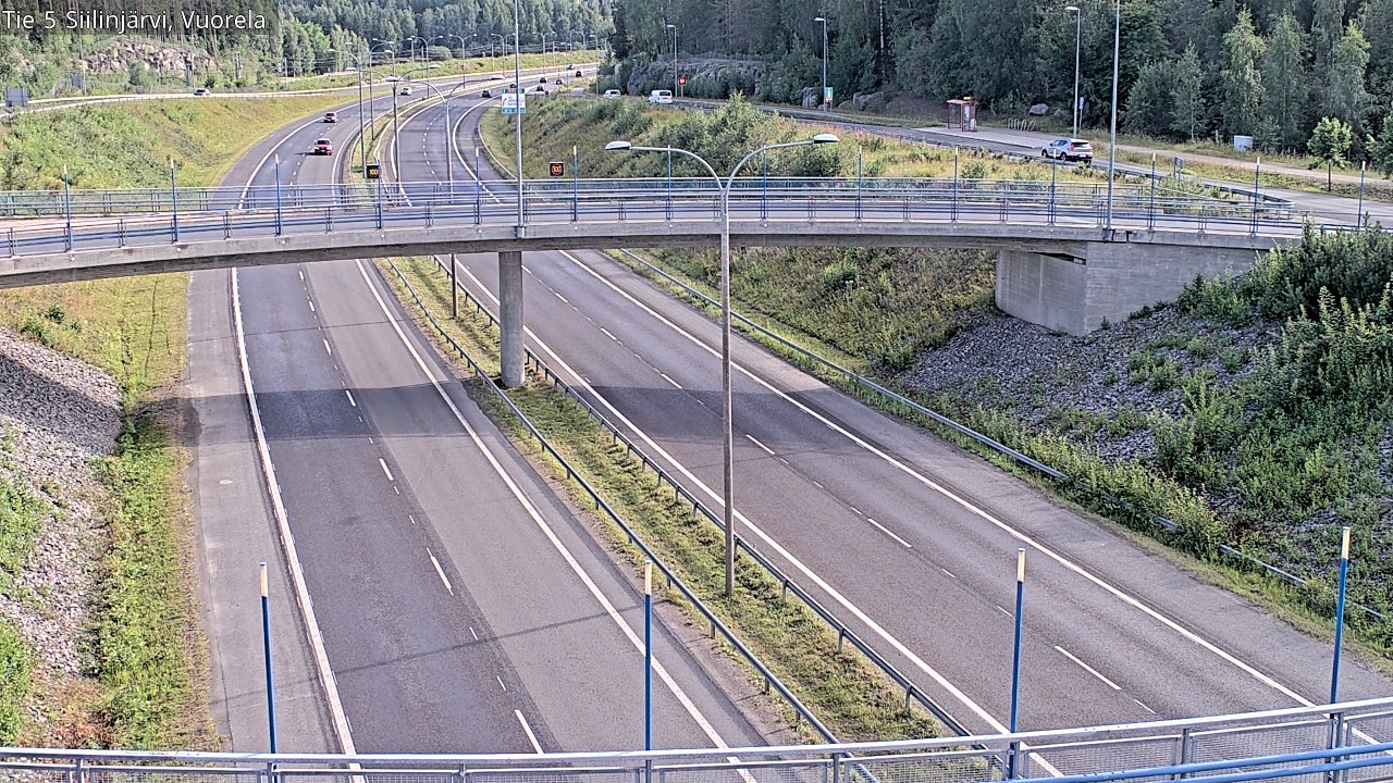 Kelikamerat Kuva Tie 5 Siilinjärvi, Vuorela, Siilinjärvi, Pohjois-Savo