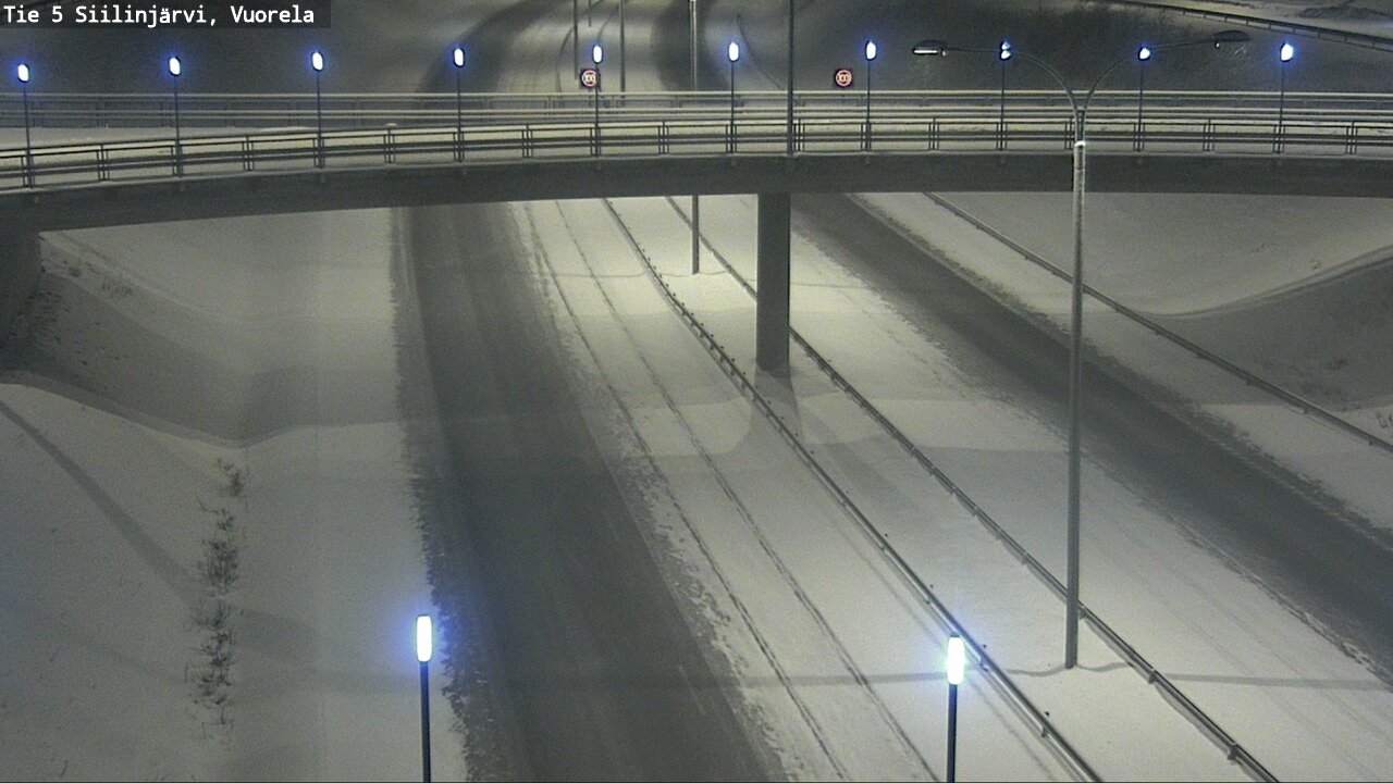 Kelikamerat Kuva Tie 5 Siilinjärvi, Vuorela, Siilinjärvi, Pohjois-Savo