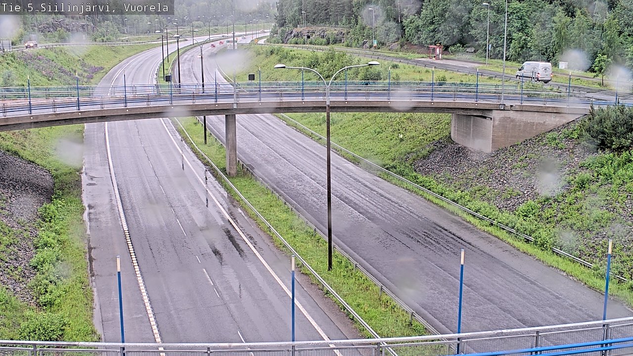Weather Camera Image Väg 5 Siilinjärvi, Vuorela, Siilinjärvi, Pohjois-Savo