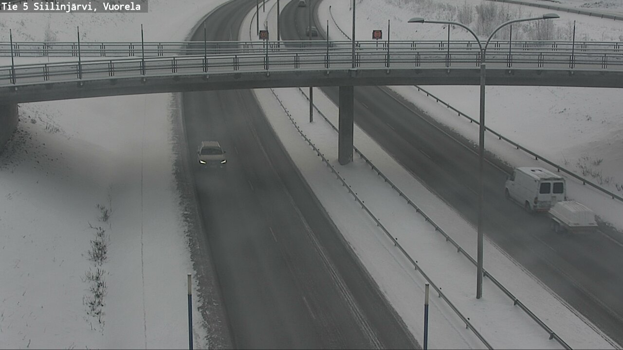 Weather Camera Image Road 5 Siilinjärvi, Vuorela, Siilinjärvi, Pohjois-Savo