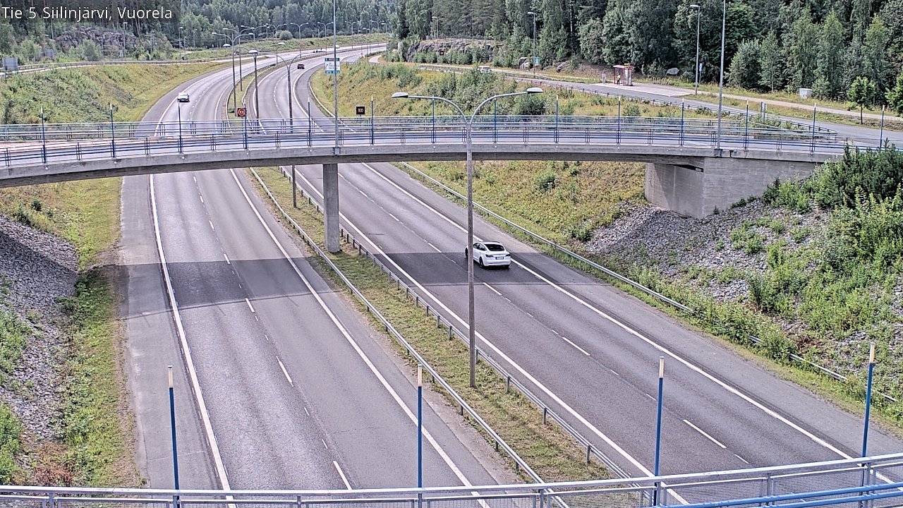 Weather Camera Image Road 5 Siilinjärvi, Vuorela, Siilinjärvi, Pohjois-Savo