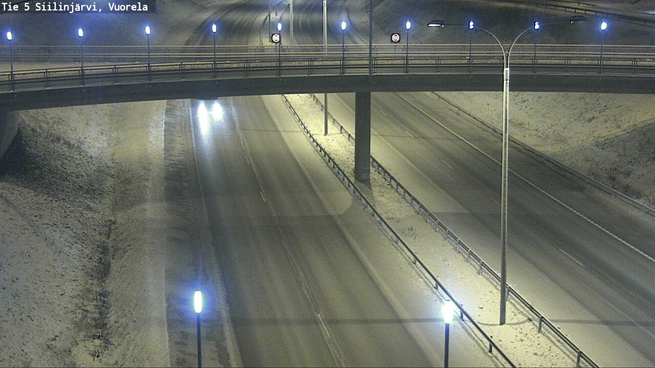 Kelikamerat Kuva Tie 5 Siilinjärvi, Vuorela, Siilinjärvi, Pohjois-Savo