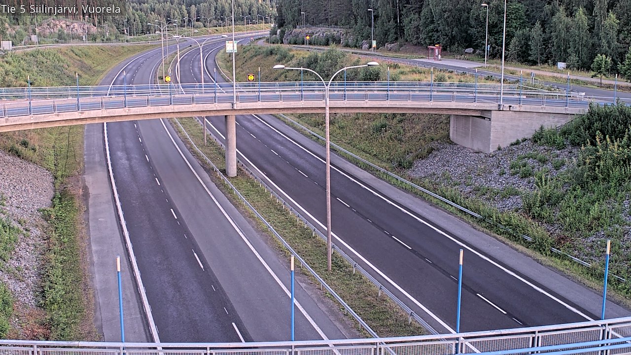 Kelikamerat Kuva Tie 5 Siilinjärvi, Vuorela, Siilinjärvi, Pohjois-Savo