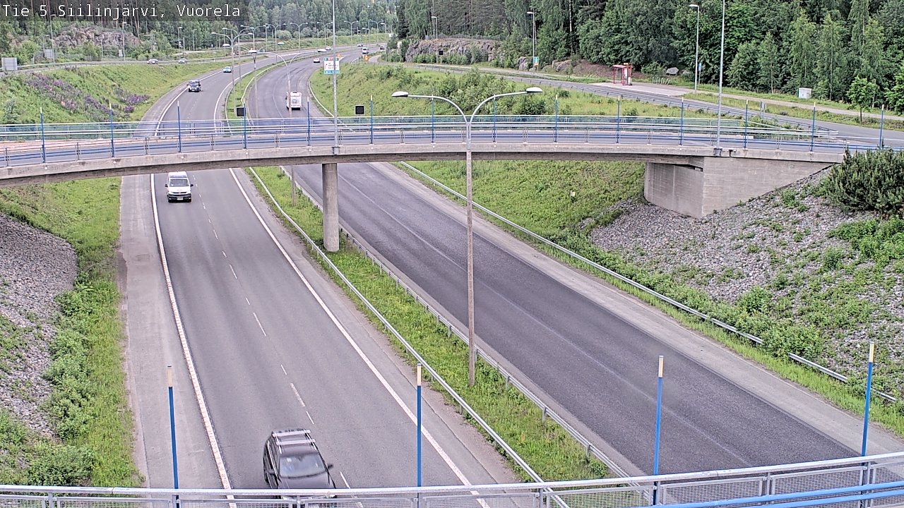 Kelikamerat Kuva Tie 5 Siilinjärvi, Vuorela, Siilinjärvi, Pohjois-Savo