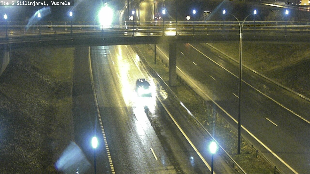 Weather Camera Image Väg 5 Siilinjärvi, Vuorela, Siilinjärvi, Pohjois-Savo