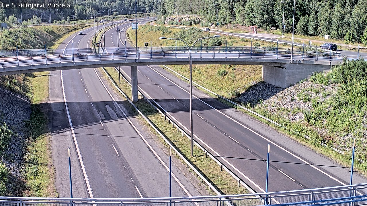 Kelikamerat Kuva Tie 5 Siilinjärvi, Vuorela, Siilinjärvi, Pohjois-Savo