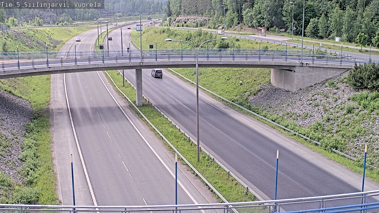 Kelikamerat Kuva Tie 5 Siilinjärvi, Vuorela, Siilinjärvi, Pohjois-Savo