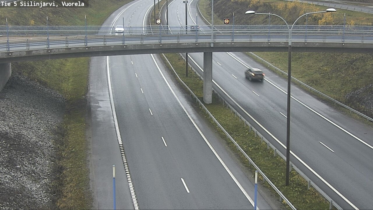 Weather Camera Image Väg 5 Siilinjärvi, Vuorela, Siilinjärvi, Pohjois-Savo