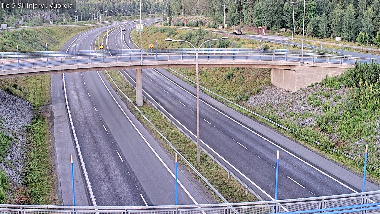 Kelikamerat Kuva Tie 5 Siilinjärvi, Vuorela, Siilinjärvi, Pohjois-Savo