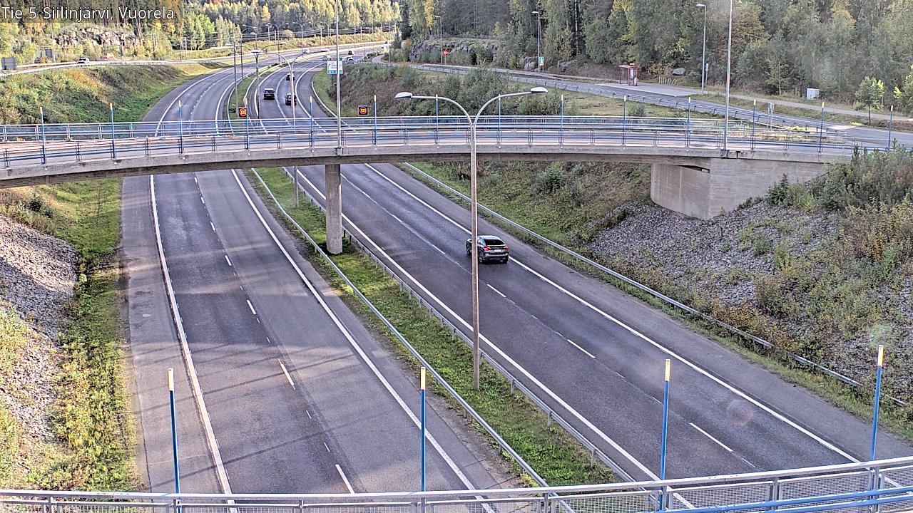 Weather Camera Image Väg 5 Siilinjärvi, Vuorela, Siilinjärvi, Pohjois-Savo