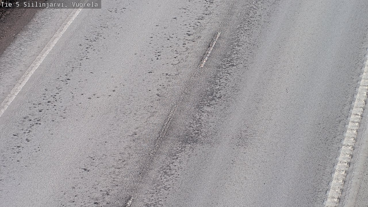 Weather Camera Image Väg 5 Siilinjärvi, Vuorela, Siilinjärvi, Pohjois-Savo