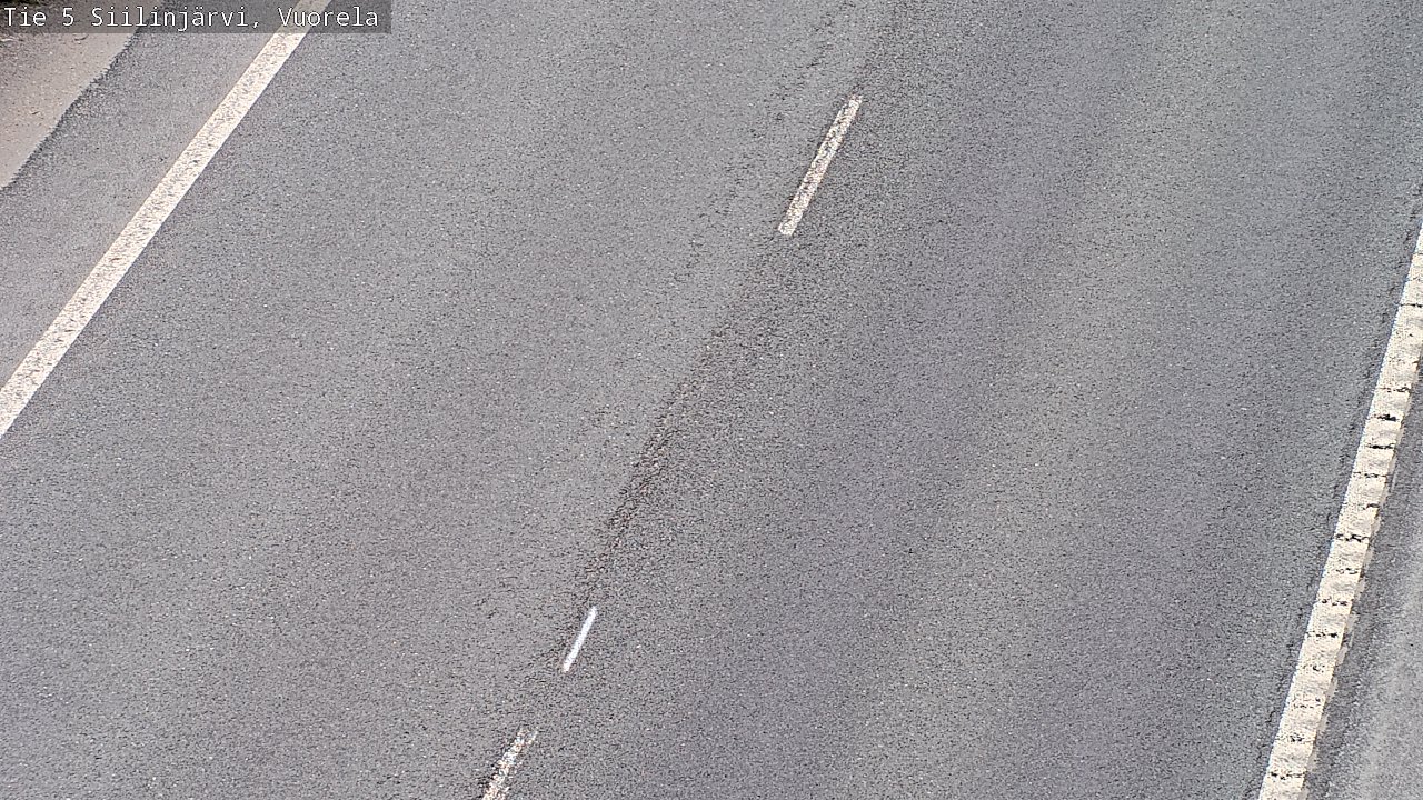 Weather Camera Image Road 5 Siilinjärvi, Vuorela, Siilinjärvi, Pohjois-Savo