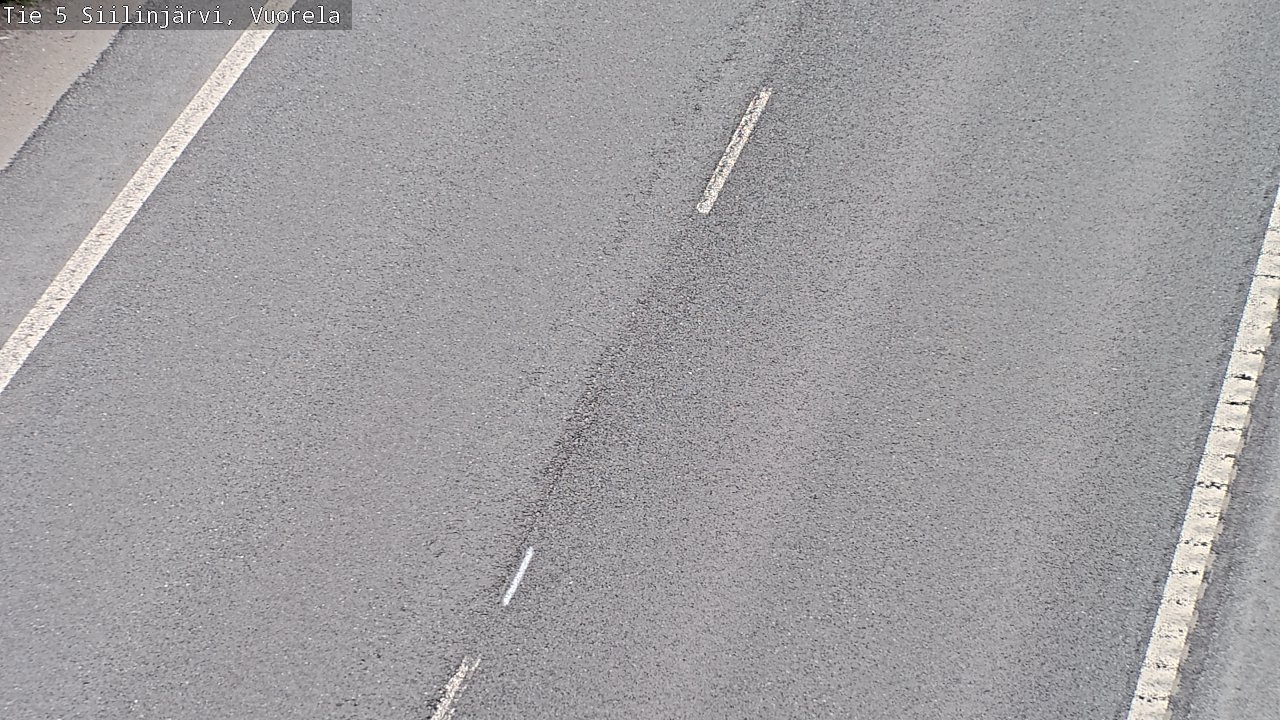 Weather Camera Image Road 5 Siilinjärvi, Vuorela, Siilinjärvi, Pohjois-Savo