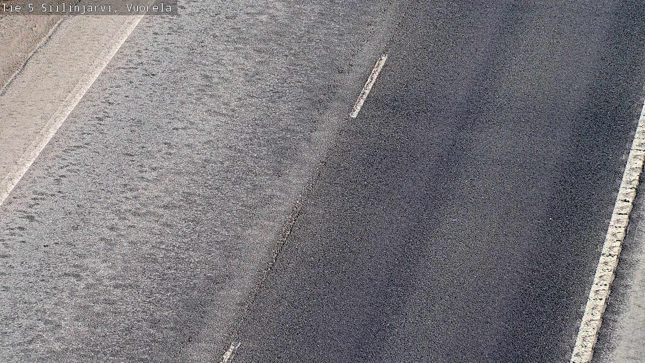 Weather Camera Image Väg 5 Siilinjärvi, Vuorela, Siilinjärvi, Pohjois-Savo