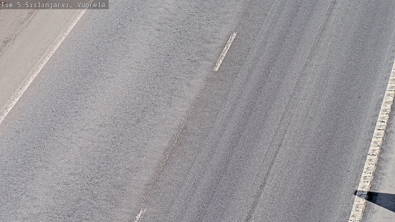 Weather Camera Image Väg 5 Siilinjärvi, Vuorela, Siilinjärvi, Pohjois-Savo