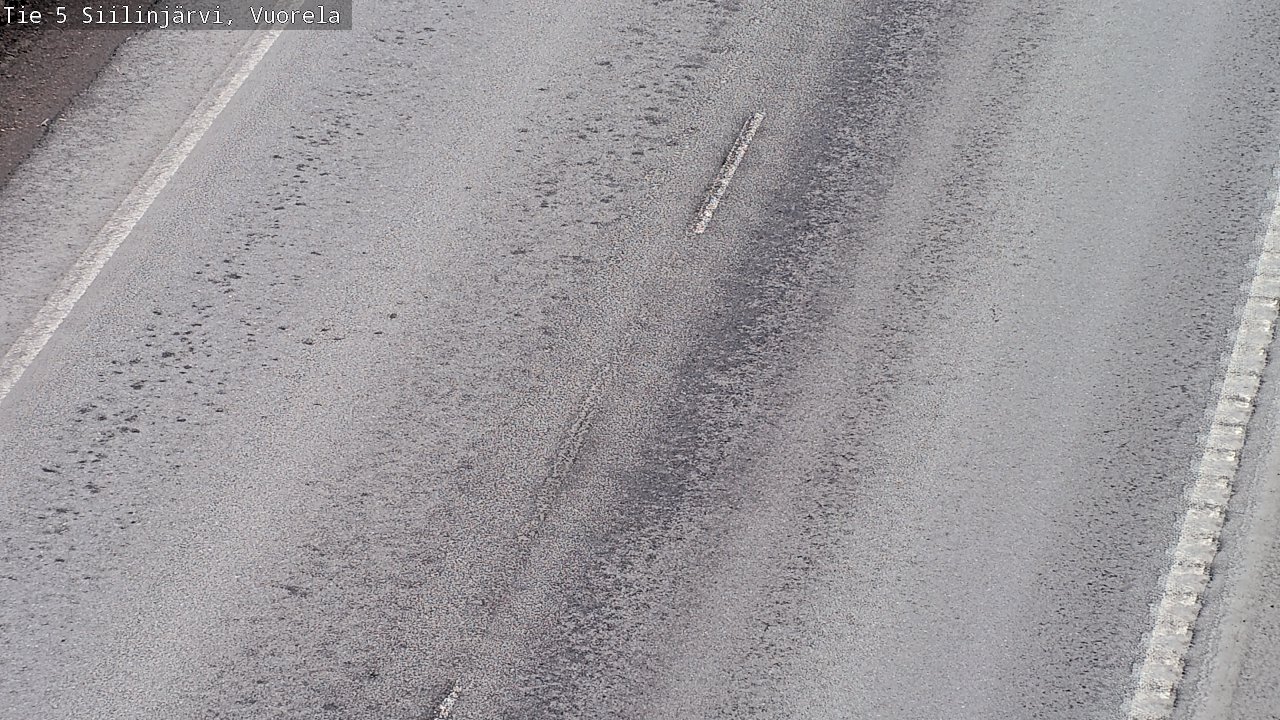 Weather Camera Image Väg 5 Siilinjärvi, Vuorela, Siilinjärvi, Pohjois-Savo