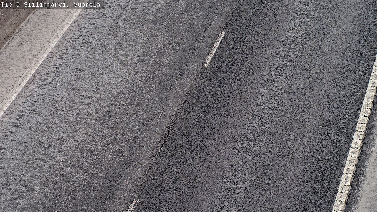 Weather Camera Image Väg 5 Siilinjärvi, Vuorela, Siilinjärvi, Pohjois-Savo