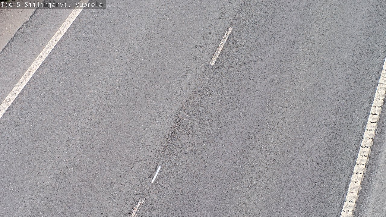 Weather Camera Image Road 5 Siilinjärvi, Vuorela, Siilinjärvi, Pohjois-Savo