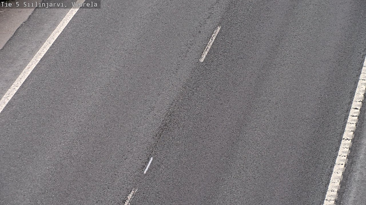 Weather Camera Image Road 5 Siilinjärvi, Vuorela, Siilinjärvi, Pohjois-Savo