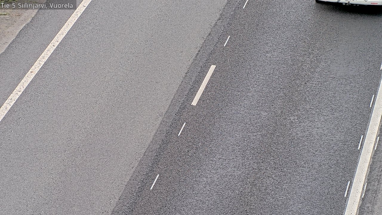 Weather Camera Image Road 5 Siilinjärvi, Vuorela, Siilinjärvi, Pohjois-Savo
