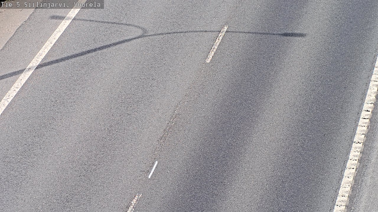 Weather Camera Image Road 5 Siilinjärvi, Vuorela, Siilinjärvi, Pohjois-Savo