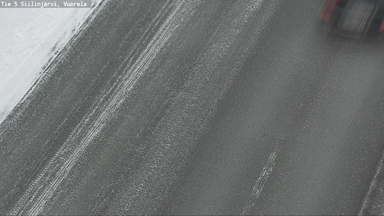 Weather Camera Image Väg 5 Siilinjärvi, Vuorela, Siilinjärvi, Pohjois-Savo