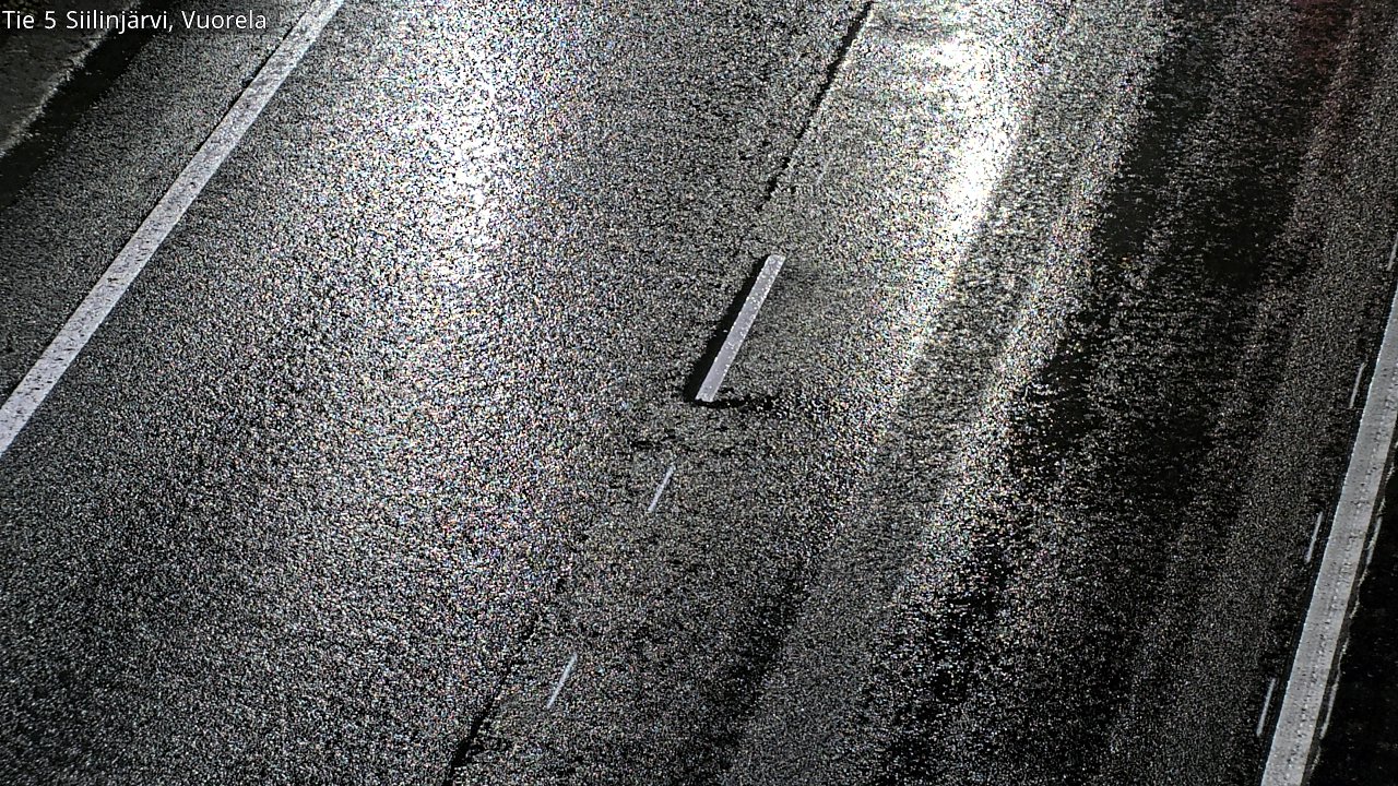 Weather Camera Image Road 5 Siilinjärvi, Vuorela, Siilinjärvi, Pohjois-Savo