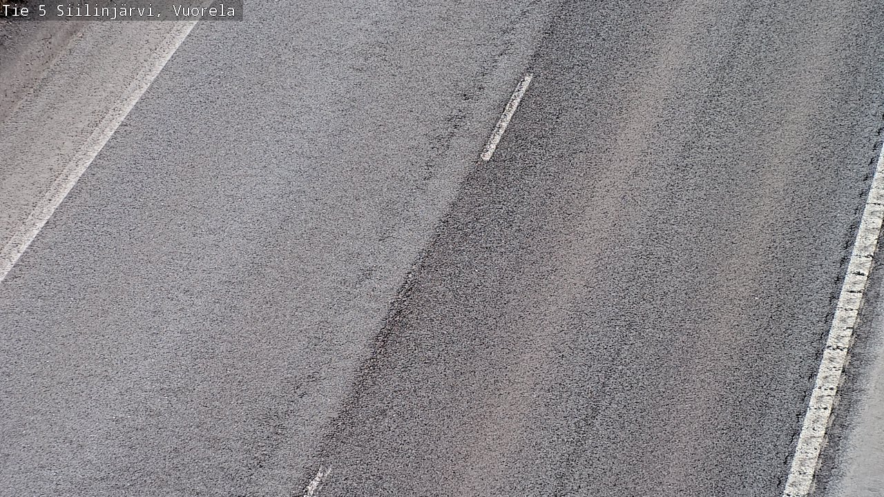 Weather Camera Image Väg 5 Siilinjärvi, Vuorela, Siilinjärvi, Pohjois-Savo