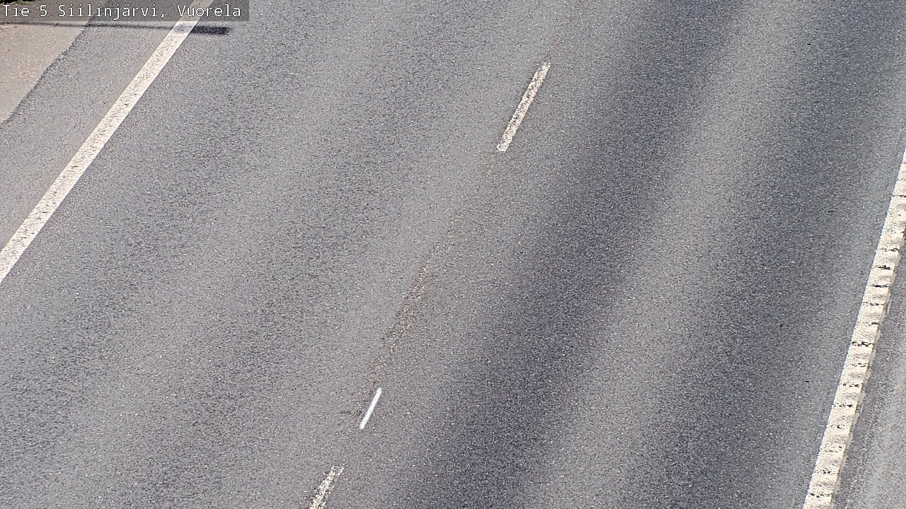 Weather Camera Image Road 5 Siilinjärvi, Vuorela, Siilinjärvi, Pohjois-Savo
