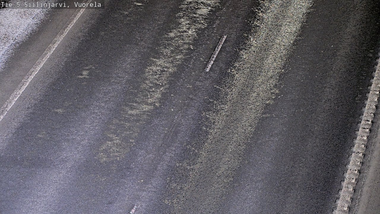 Kelikamerat Kuva Tie 5 Siilinjärvi, Vuorela, Siilinjärvi, Pohjois-Savo