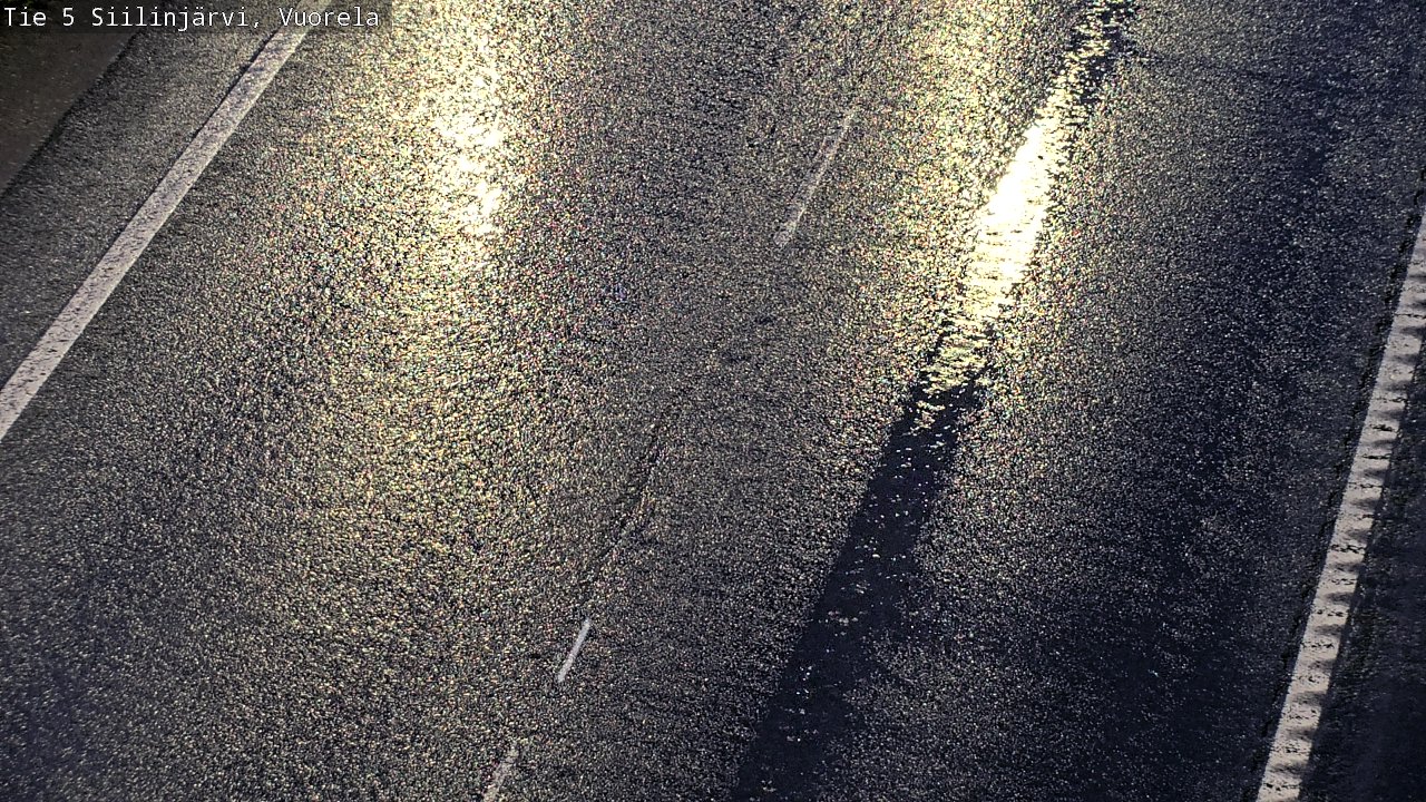 Weather Camera Image Road 5 Siilinjärvi, Vuorela, Siilinjärvi, Pohjois-Savo