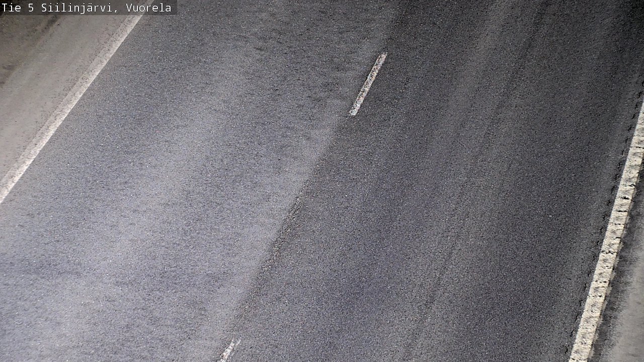 Weather Camera Image Väg 5 Siilinjärvi, Vuorela, Siilinjärvi, Pohjois-Savo