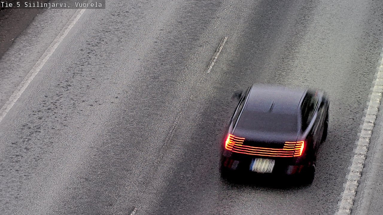 Weather Camera Image Road 5 Siilinjärvi, Vuorela, Siilinjärvi, Pohjois-Savo