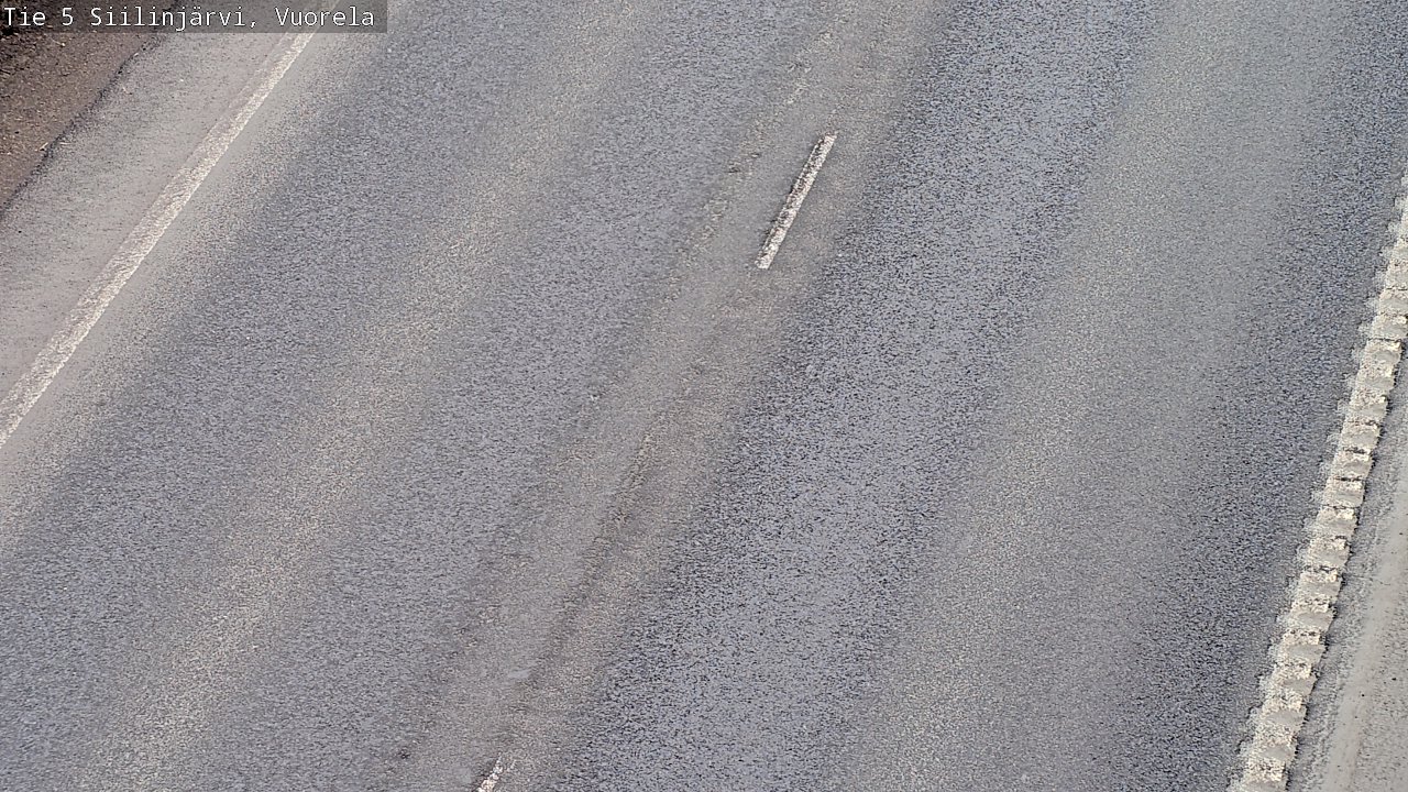 Weather Camera Image Väg 5 Siilinjärvi, Vuorela, Siilinjärvi, Pohjois-Savo