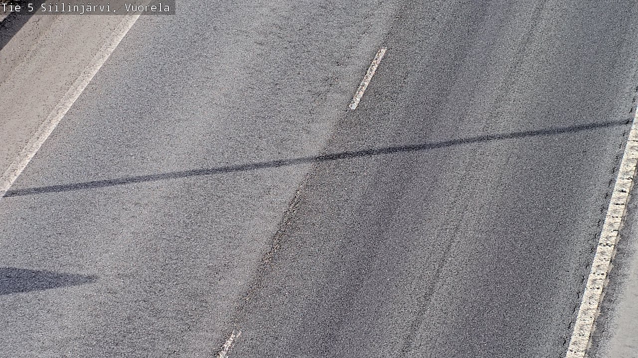 Weather Camera Image Väg 5 Siilinjärvi, Vuorela, Siilinjärvi, Pohjois-Savo